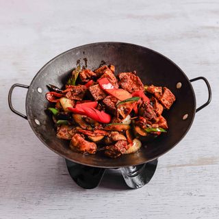 Gan guo con maiale e peperoncini piccanti