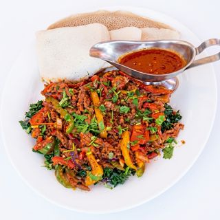 Beef Stir-fry Ugali