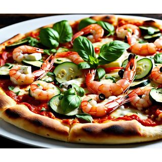Pizza Gambas (30 Cm.)