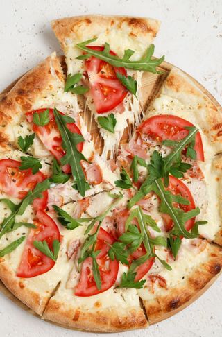 Հավի մսով և բեկոնով