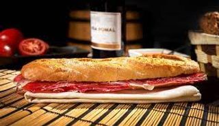 12. Bocadillo De Jamón Ibérico Con Pan Tumaca