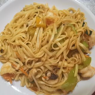 25-Tallarines con gambas