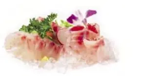 Sashimi branzino