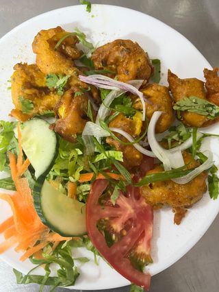 8. Prawns Pakora