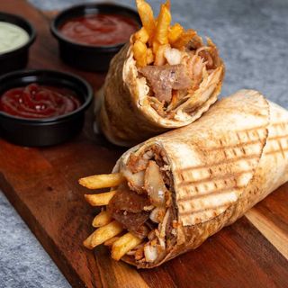 mega Frytotortilla-pita arabski chleb 