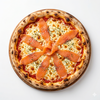 Pizza Salmón (Mediana)