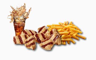 Grilled nuggets meal