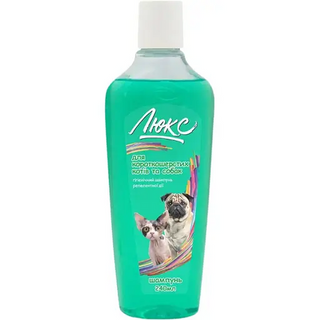 Шампунь Люкс для короткошерстних котів і собак репелентний, 240 мл