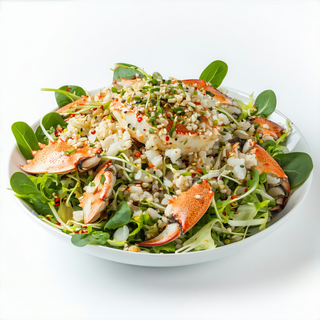 7. Ensalada De Brote De Soja Y Cangrejo