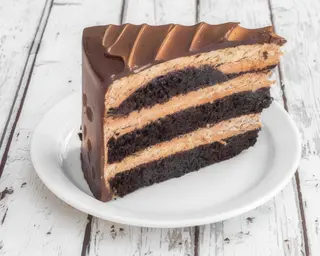 Tarta casera muerte por chocolate