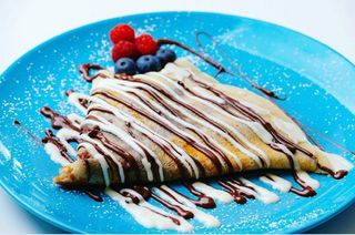 Clatite cu finetti si banane