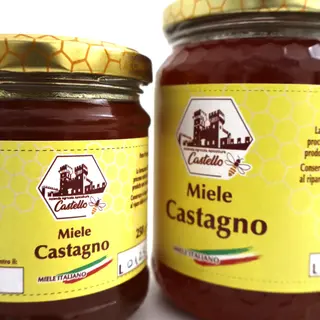 Miele di castagno 100% naturale dell'Irpinia 250 g