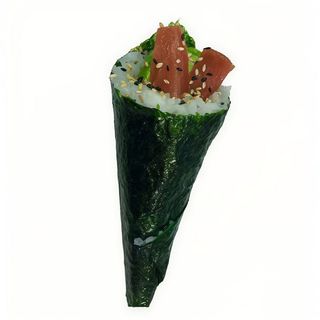 Temaki de atún spicy (1 pieza)