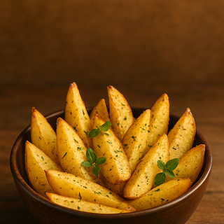 Batata Frita Rustica com oregano