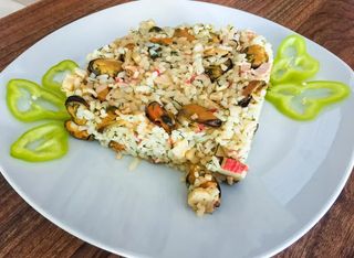 Ризото с морски дарове