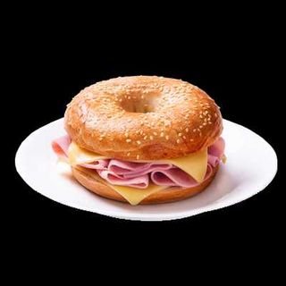 Bagel Jamón y Queso