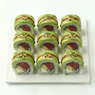 Dragón Roll Atún (8 pzas.)
