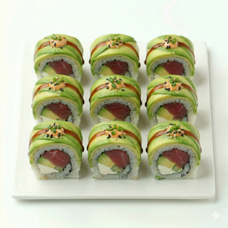 Dragón Roll Atún (8 pzas.)