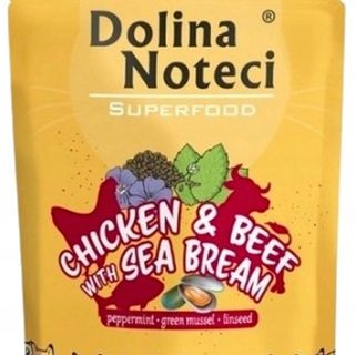 Kurczak, wołowina i dorada