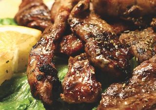 Свински обезкостени гърдички на BBQ (300г)