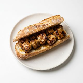 Bocadillo De Pinchos Morunos