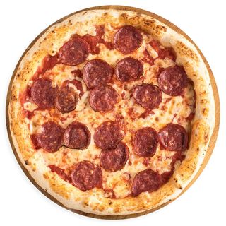 Детская пицца с салями 