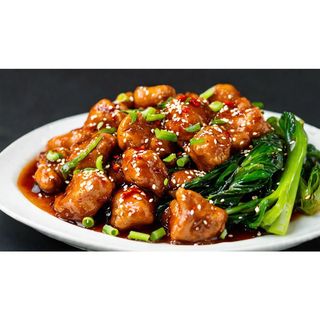 Chilli Garlic Chicken With Bock Choy