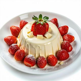 Cioccolato bianco e fragole - normale