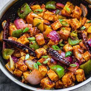 Chilli Paneer Dry
