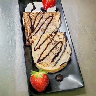 Clatite cu inghetata de vanilie