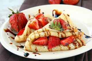 Crepe de Morango