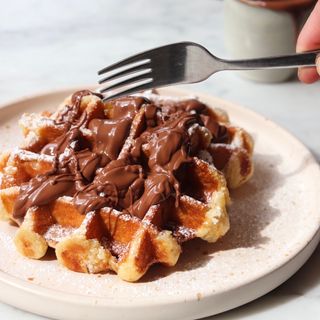 Waffle com Nutella