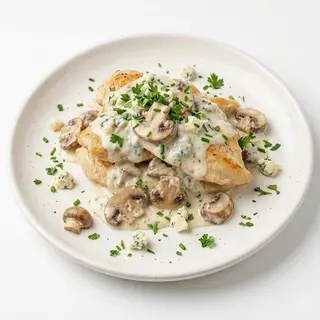 Pollo Gorgonzola e Funghi