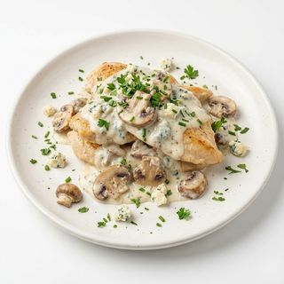 Pollo Gorgonzola e Funghi