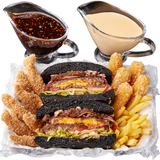 Комбо закусок + Бургер Джек Деніелс (850 г)