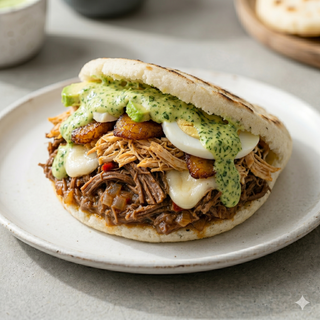 Arepa con todo