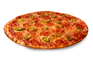 Пицца "Хот Пепперони" (30 см) на тонком тесте