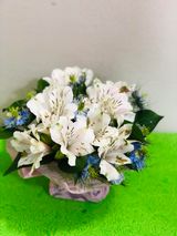 პატარა სასაჩუქრე თაიგული - თეთრი