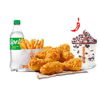 Menú Completo 8 Alitas