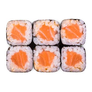 Мини ролл с лососем