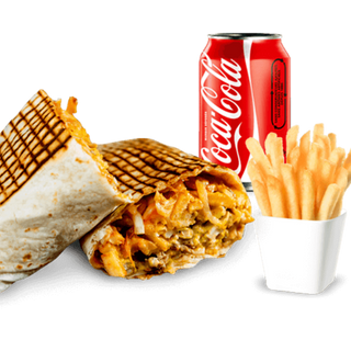 1 TACOS  1 VIANDE + 1 FRITES + 1 SODA SLIM