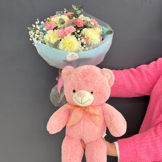 Combo GIFT თაიგული + რბილი დათუნია