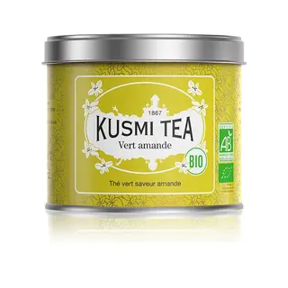 Kusmi Tea - Vert Amande Bio - Lata 100g