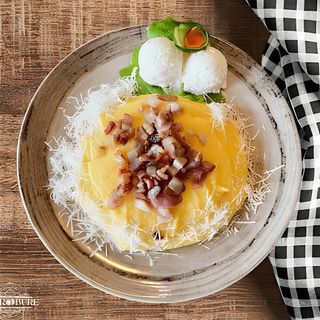 Palenta sa slaninom i sirom