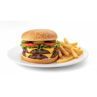 Menú hamburguesa cheese burger