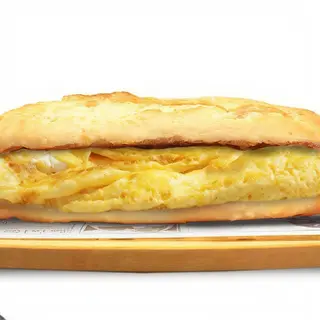Montado tortilla franceza