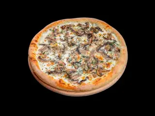 Піца з вершками та грибами (550g)