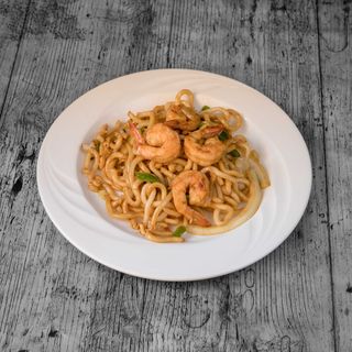 36. Udon Con Gambas