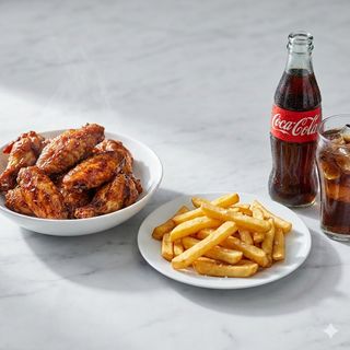 Menú 11 Alitas De Pollo