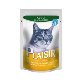 Plaisir Adult Cat Piletina i Jetra 100g